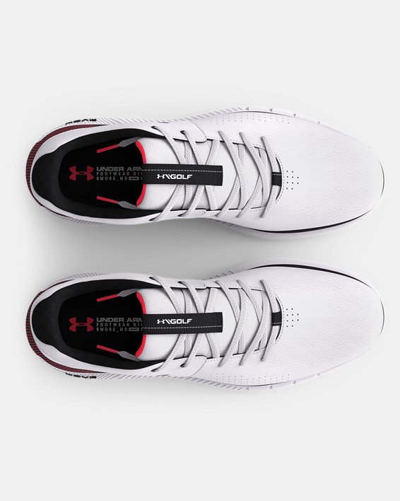 Zapatillas de golf UA HOVR™ Fade 2 Spikeless Wide (E) para hombre, White, pdpMainDesktop image number 2